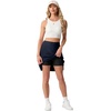 image:imagePrinStory 19 Tennis Skirt for Women Athletic Skort with Zipper PocketsNavy Blue