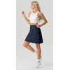 image:imagePrinStory 19 Tennis Skirt for Women Athletic Skort with Zipper PocketsNavy Blue