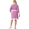 image:imagePrinStory Womens Short Robes Summer Lightweight Bathrobe S2XLPurple Red
