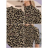 image:imageWomens Mock Neck Half Sleeve Top Dressy Casual T Shirts Going Out Tops 2026B7 Twotone Leopard Khaki