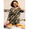 image:imagePrinStory Womens Pajama Sets Capri Pjs Soft Lounge Sets XS4XLFpbk Leaf Butterfly