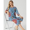 image:imagePrinStory Womens Pajama Sets Capri Pjs Soft Lounge Sets XS4XLFpmix Blue