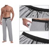image:imagePrinStory Mens Soft Pajama Pants Lounge Bottoms with Button Fly S2XLArdoise