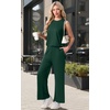 image:imagePrinStory Womens Pajamas Sets Sleeveless Pjs Set S4XLDark Green