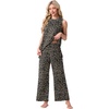 image:imagePrinStory Womens Pajamas Sets Sleeveless Pjs Set S4XLFpgray Ld Print