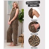 image:imagePrinStory Womens Pajamas Sets Sleeveless Pjs Set S4XLFpkhaki Love