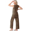 image:imagePrinStory Womens Pajamas Sets Sleeveless Pjs Set S4XLFpkhaki Love