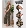 image:imagePrinStory Womens Pajamas Sets Sleeveless Pjs Set S4XLFpld Khaki