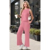 image:imagePrinStory Womens Pajamas Sets Sleeveless Pjs Set S4XLPink