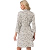 image:imagePrinStory Womens Robe Knee Length Soft Knit Bathrobe S2XLFpapricot Periwinkle