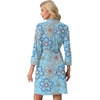 image:imagePrinStory Womens Robe Knee Length Soft Knit Bathrobe S2XLFpblue Mandala Print