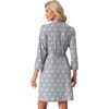 image:imagePrinStory Womens Robe Knee Length Soft Knit Bathrobe S2XLFppink Star