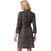 image:imagePrinStory Womens Robe Knee Length Soft Knit Bathrobe S2XLFpgray Ld Print