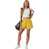 image:imagePrinStory Athletic Shorts for Women High Waisted Running Shorts 3 XS2XLGolden Yellow