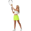 image:imagePrinStory Athletic Shorts for Women High Waisted Running Shorts 3 XS2XLNeon Green