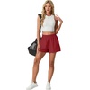 image:imagePrinStory Athletic Shorts for Women High Waisted Running Shorts 3 XS2XLRed