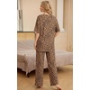 image:imagePrinStory Pajamas for Women Soft Pjs Lounge Set S4XLFpkhaki Love