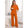 image:imagePrinStory Pajamas for Women Soft Pjs Lounge Set S4XLOrange