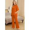 image:imagePrinStory Pajamas for Women Soft Pjs Lounge Set S4XLOrange