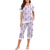 Fp-purple Wh Floral