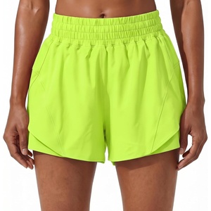 image:imagePrinStory Athletic Shorts for Women High Waisted Running Shorts 3 XS2XLNeon Green