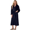 image:imagePrinStory Luxury Womens Robe with Hood Fluffy Bath Robe for Women S2XLNavy Blue