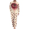 image:imageMens Pajama Set Long Sleeve Shirts and Pants Soft Comfy Pjs Print Sleepwear11 Fp Red Eyes