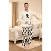 image:imageMens Pajama Set Long Sleeve Shirts and Pants Soft Comfy Pjs Print SleepwearFp Dw Khaki Ape Man