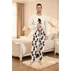 image:imageMens Pajama Set Long Sleeve Shirts and Pants Soft Comfy Pjs Print SleepwearFp Dw Khaki Ape Man