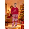 image:imageMens Pajama Set Long Sleeve Shirts and Pants Soft Comfy Pjs Print SleepwearFp Dw Red Elk