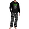 image:imageMens Pajama Set Long Sleeve Shirts and Pants Soft Comfy Pjs Print Sleepwear01 Fp Black Spider