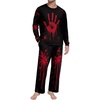 08 Fp Red Handprint-black