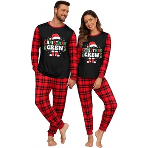 image:imagePrinStory Pajamas Set for Men amp Women Long Sleeve Soft Sleepwear S2XLFp Christmas Shoe Hat