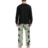image:imageMens Pajamas Set Shirt and Pants Relaxed Fit Soft Fall Loungewear SleepwearApricot Ape Man