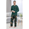 image:imageMens Pajamas Set Shirt and Pants Relaxed Fit Soft Fall Loungewear SleepwearBlack Panther