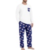 image:imageMens Pajamas Set Shirt and Pants Relaxed Fit Soft Fall Loungewear SleepwearBlue Polar Bear