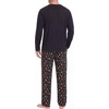 image:imageMens Pajamas Set Shirt and Pants Relaxed Fit Soft Fall Loungewear SleepwearChristmas Lights