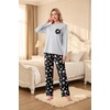 image:imageMens Pajamas Set Shirt and Pants Relaxed Fit Soft Fall Loungewear SleepwearChristmas Snowman