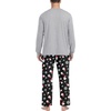 image:imageMens Pajamas Set Shirt and Pants Relaxed Fit Soft Fall Loungewear SleepwearChristmas Snowman