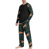 image:imageMens Pajamas Set Shirt and Pants Relaxed Fit Soft Fall Loungewear SleepwearFp Black Panther