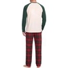 image:imageMens Pajamas Set Shirt and Pants Relaxed Fit Soft Fall Loungewear SleepwearPl Christmas Circle