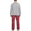 image:imageMens Pajamas Set Shirt and Pants Relaxed Fit Soft Fall Loungewear SleepwearRed Black Plaid Bomb