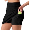 image:imagePrinStory 17 Womens Tennis Skirt High Waisted Athletic Skort XS3XLBlack