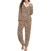 image:imagePrinStory Womens Pajamas Winter Soft Flannel Warm Pjs S2XLFpleopard Print
