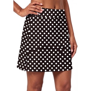 image:imagePrinStory 17 Womens Tennis Skirt High Waisted Athletic Skort XS3XLPd Black White