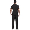 image:imagePrinStory Mens Short Sleeve Outfits Henley Waffle Tracksuit S3XLBlack