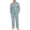 Beige Blue Plaid