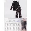 image:imageMens Pajamas Set Shirt and Pants Relaxed Fit Soft Fall Loungewear SleepwearFp Black Polar Bear