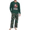 image:imageMens Pajama Set Long Sleeve Shirts and Pants Soft Comfy Pjs Print SleepwearGn Christmas Gift