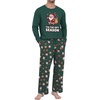 image:imageMens Pajama Set Long Sleeve Shirts and Pants Soft Comfy Pjs Print SleepwearGn Christmas Gift